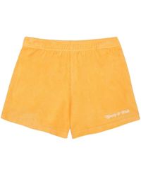 Sporty & Rich - Ny Tennis Club Cotton Shorts - Lyst