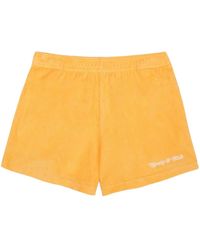 Sporty & Rich - Ny Tennis Club Cotton Shorts - Lyst