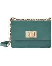 Furla - 1927 Grained-Leather Mini Bag - Lyst