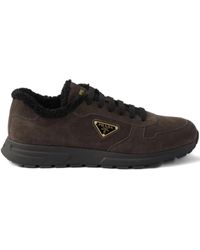 Prada - Prax Sneakers Aus Wildleder - Lyst