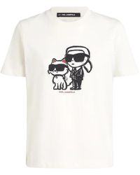 KARL LAGERFELD - T-Shirts And Polos - Lyst