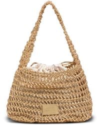 Bimba Y Lola - Leather Plaited Medium Bag - Lyst
