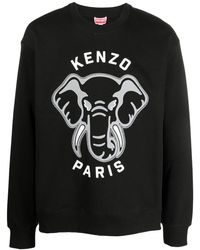 KENZO - Elephant 'varsity Jungle' スウェットシャツ - Lyst