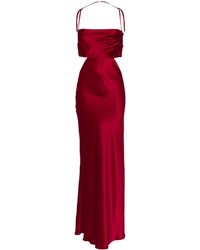 Michelle Mason - Kleid mit tiefem Rücken - Lyst