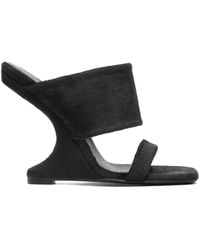 Rick Owens - Luxor Cantilever 125mm Wedge Mules - Lyst