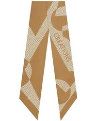 Ferragamo - Venna プリント バンドゥ シルクスカーフ - Lyst