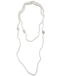 Izabel Display - Collier Mega Pearl En Zircon Cubique - Lyst