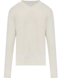Eleventy - Trui Met V-Hals - Lyst