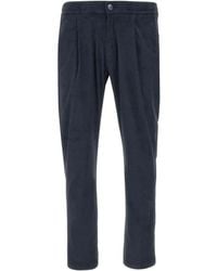 Herno - Broek Met Geplooid Detail - Lyst