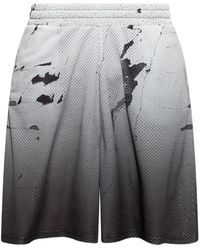 44 Label Group - Bermudas Gradient De Seda - Lyst