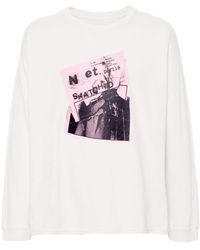 Maison Margiela - Invitation-print Cotton T-shirt - Lyst