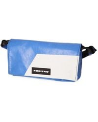 Freitag - Laura Two-Tone Logo-Patch Shoulder Bag - Lyst