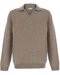 Soft Goat - Cashmere Polo Sweater - Lyst