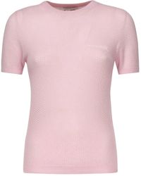 Miu Miu - Haut En Maille Intarsia - Lyst