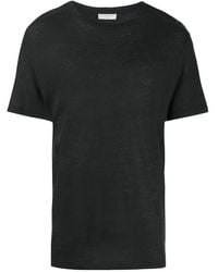 Sandro - T-Shirt Mit Rundem Ausschnitt - Lyst