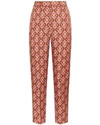 Maliparmi - Graphic Orbit Tapered Trousers - Lyst