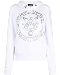 Philipp Plein - Logo-Print Tiger Hoodie - Lyst