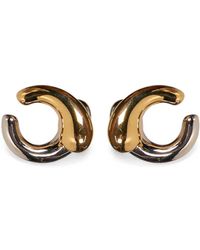 Panconesi - Bijou D'Oreille Blow Up Helix Sculptural Bicolore - Lyst