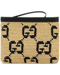 Gucci - Gg Clutch Bag - Lyst