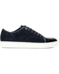 Lanvin - Sneakers Mit Runder Kappe - Lyst