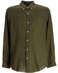 Polo Ralph Lauren - Custom-Fit Linen Shirt - Lyst
