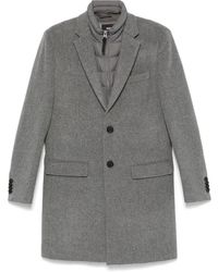 Mackage - Wool Panelled Notched Coat - Lyst