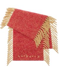 Burberry - Bufanda Con Efecto Cepillado - Lyst