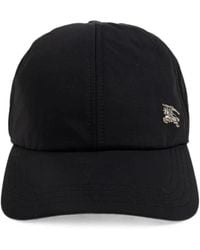 Burberry - Metal-Plaque Baseball Cap - Lyst