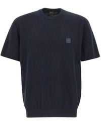 BOSS - T-Shirt Kanacho À Patch Logo - Lyst
