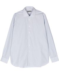 Corneliani - Checked Cotton Shirt - Lyst