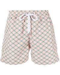Frescobol Carioca - Costume Da Bagno Con Stampa Geometrica - Lyst