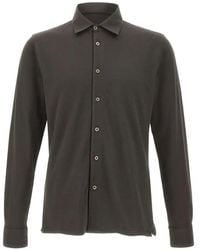 Kangra - Cotton-Piqué Jersey T-Shirt - Lyst