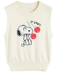 Chinti & Parker - Snoopy Sleeveless Cotton Tank Top - Lyst