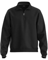 BOSS - Sweater Met Rits - Lyst
