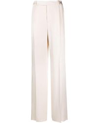Saint Laurent - Extra-long Straight Trousers - Lyst