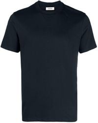 Sandro - T-shirt en coton à logo brodé - Lyst