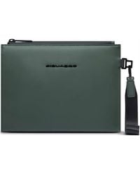 Piquadro - Water-Resistant Clutch Bag - Lyst