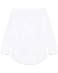 FEDERICA TOSI - Off-Shoulder Mini Dress - Lyst