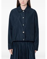 Max Mara - Button-Up Point-Collar Jacket - Lyst