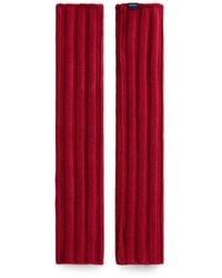 Woolrich - Ribbed-Knit Fingerless Gloves - Lyst