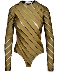 Ioana Ciolacu - Spiral Bodysuit - Lyst