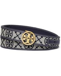 Tory Burch - 1" Miller Riem Met T Monogram - Lyst