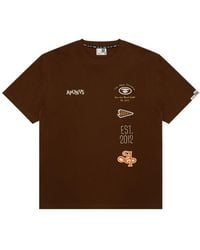 Aape By A Bathing Ape - Text-Print T-Shirt - Lyst