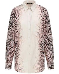 Roberto Cavalli - プリント シャツドレス - Lyst