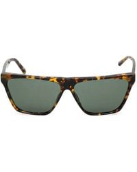 The Attico - トータスシェル スクエアサングラス - Lyst
