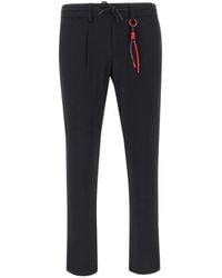 People Of Shibuya - Ochi Drawstring-Waist Trousers - Lyst