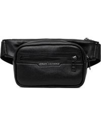 ARMANI EXCHANGE - Zip-Up Belt Bag - Lyst