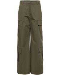 Moschino - Wide-leg Cargo Trousers - Lyst