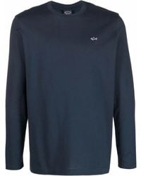 Paul & Shark - Hemd Mit Logo-Stickerei - Lyst