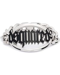 DSquared² - Gothic Logo-plaque Bracelet - Lyst